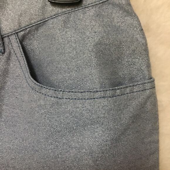 Marc Jacobs Blue Sequined Slim-Fit Jeans - Picture 5 of 10